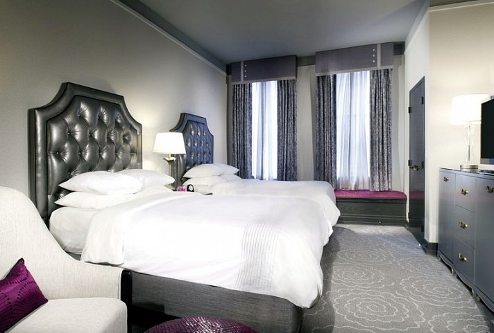 Silversmith Hotel Chicago Downtown - Wohnbeispiel Deluxe Double (Zimmercodierung UD3)