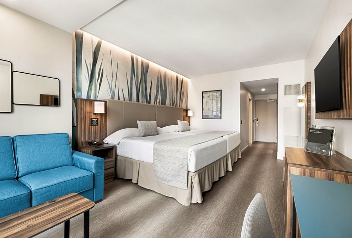 Hotel RIU Plaza Chicago - Wohnbeispiel Deluxe family double beds