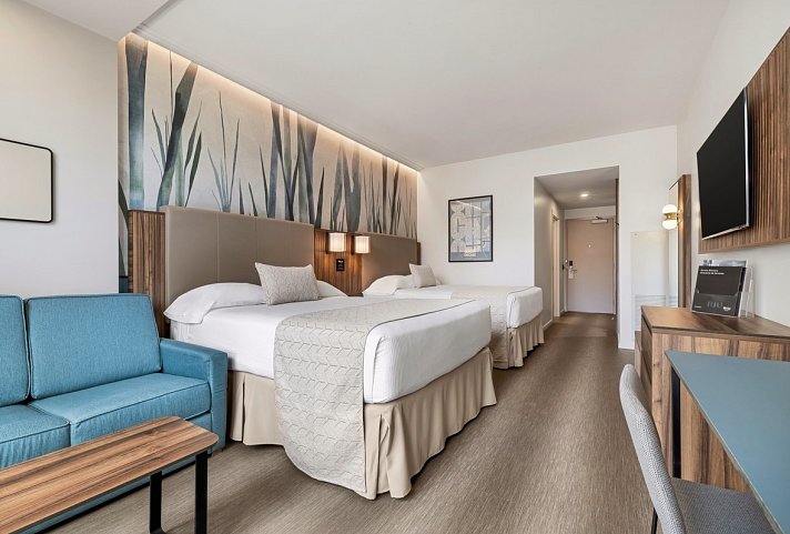 Hotel RIU Plaza Chicago - Wohnbeispiel Deluxe 2 Queen