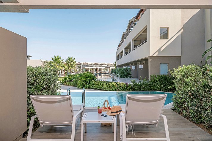 Euphoria Resort - Wohnbeispiel Doppelzimmer Gemeinschaftspool (Zimmercodierung DB1)