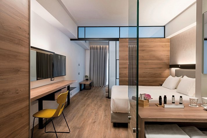 Euphoria Resort - Wohnbeispiel Juniorsuite Poolblick (Zimmercodierung JBP)