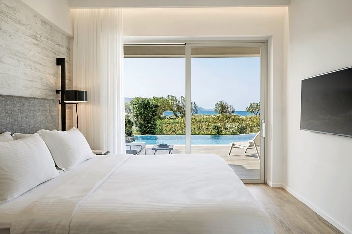 Euphoria Resort - Wohnbeispiel Familiensuite seitl. Meerblick Gemeinschaftspool (Zimmercodierung WI2)