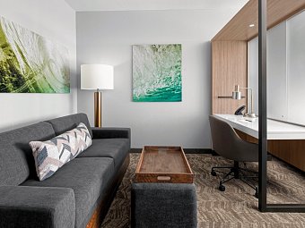 Springhill Suites Myrtle Beach Oceanfront - Wohnbeispiel Studio Suite Oceanfront (Zimmercodierung SBM)