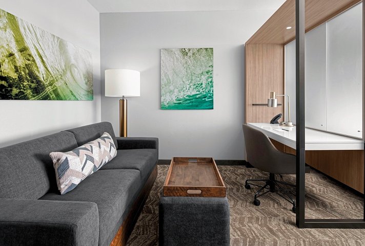 Springhill Suites Myrtle Beach Oceanfront - Wohnbeispiel Studio Suite Oceanfront (Zimmercodierung SBM)