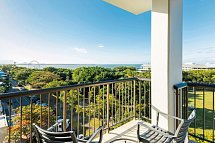 Pacific Hotel Cairns - Beispiel Balkon Superior King Balcony Suite (Zimmercodierung UD1)
