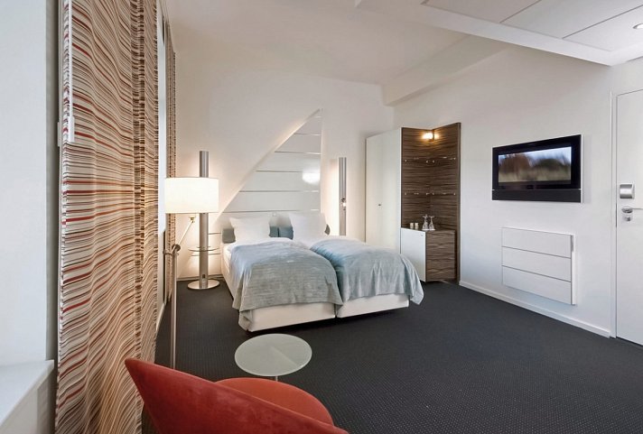 Copenhagen Island - Wohnbeispiel Doppelzimmer Standard (Zimmercodierung DG1)