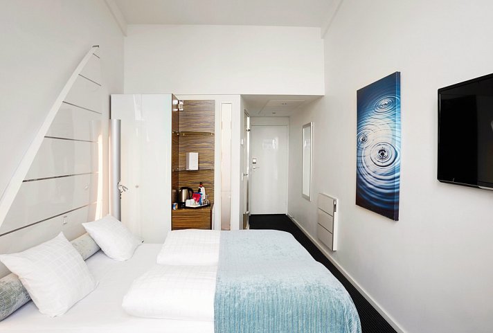 Copenhagen Island - Wohnbeispiel Doppelzimmer Standard (Zimmercodierung DG1)