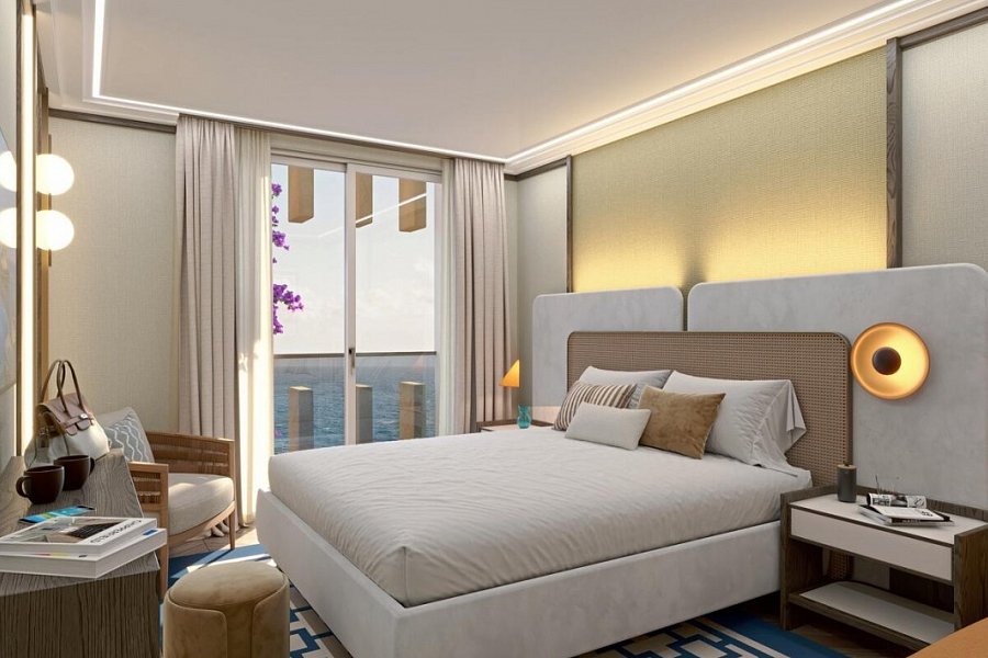 UNAHOTELS Capotaormina - Wohnbeispiel Doppelzimmer Prestige (Zimmercodierung DO1)