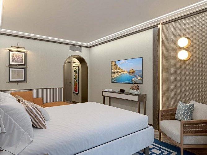 UNAHOTELS Capotaormina - Wohnbeispiel Doppelzimmer Prestige (Zimmercodierung DO1)