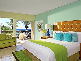 Sunscape Curaçao Resort, Spa & Casino - Wohnbeispiel Sun Club Premium Deluxe Oceanfront King (Zimmercodierung UMO)