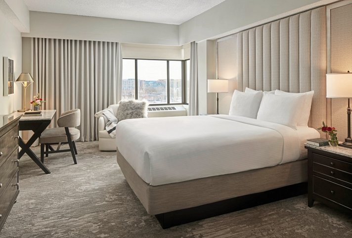 Capitol Hill Hotel - Wohnbeispiel Classic Queen (Zimmercodierung UG3)