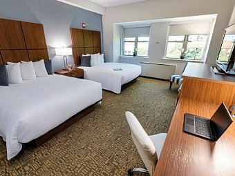 Kellogg Conference Hotel - Wohnbeispiel Standard Room 2 Queen Beds (Zimmercodierung UG4)