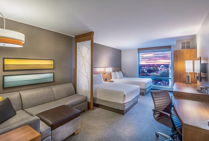 Hyatt Place Washington, DC/National Mall - Wohnbeispiel Standard Room 2 Queen Beds (Zimmercodierung UG5)
