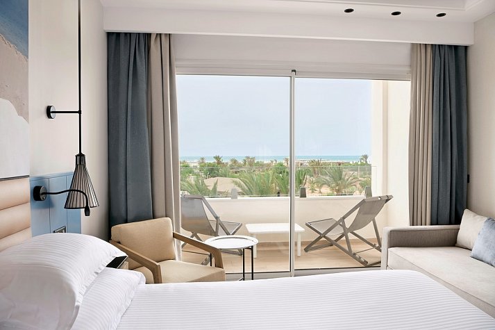 Iberostar Waves Mehari Djerba - Wohnbeispiel Doppelzimmer (Zimmercodierungen DBG, DBP, FBG, FV1, D1G, D1P, F1G, FV2, DBN, D1N, DB1, DB2FB1 & FB2)