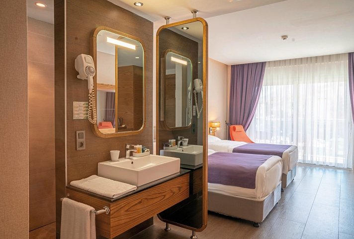 Casa de Maris Spa & Resort Hotel - Wohnbeispiel Doppelzimmer Landblick (Zimmercodierung DBL)