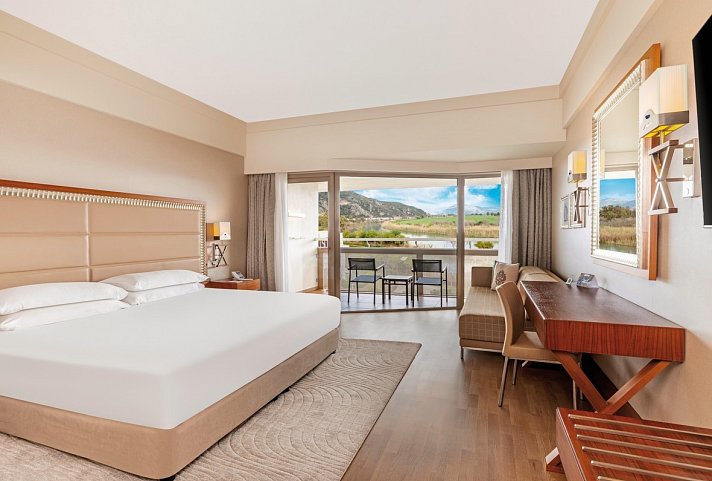 Hilton Dalaman Sarigerme Resort & Spa - Wohnbeispiel Doppelzimmer Flussblick (Zimmercodierung DB1)