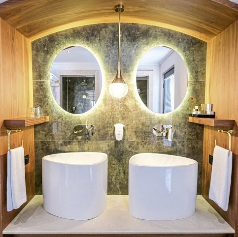 Orka Sunlife Resort & Spa - Beispiel Bad (Zimmercodierungen FBQ, WU1 & WU2)
