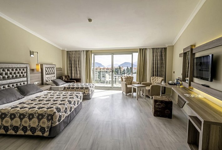 Green Nature Diamond - Wohnbeispiel Doppelzimmer seitl. Meerblick (Zimmercodierungen D1N & DCN)