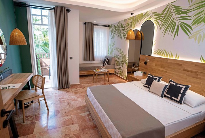 Club Tuana - Wohnbeispiel Doppelzimmer Club Deluxe (Zimmercodierungen DB1 & DC1)