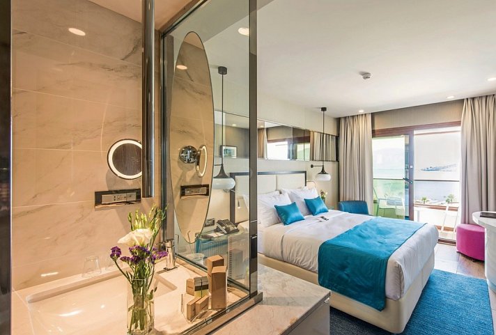 Elite World Marmaris - Wohnbeispiel Doppelzimmer Deluxe Meerblick (Zimmercodierung DDM)