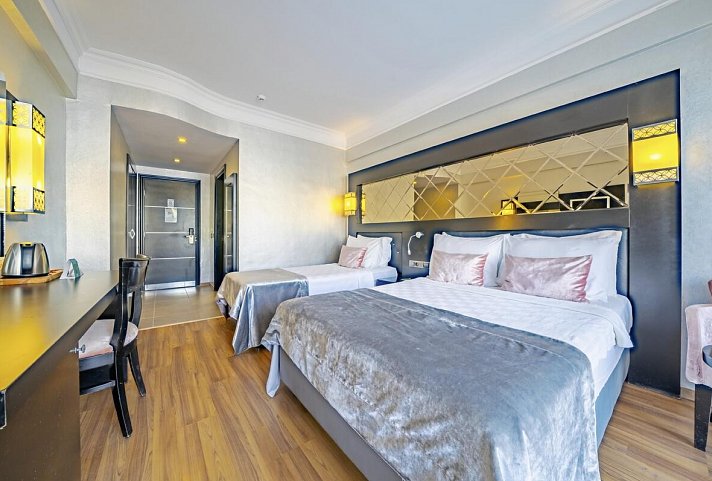 Prime Beach Hotel - Wonbeispiel Doppelzimmer Standard Landblick (Zimmercodierungen DGL, DCL, DGM & DCM)
