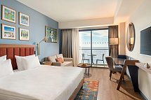 Sundia Exclusive By Liberty Fethiye - Wohnbeispiel Doppelzimmer Deluxe Meerblick (Zimmercodierung DDM)