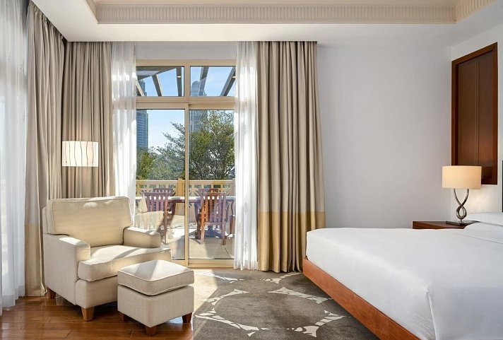 Grand Hyatt Doha - Wohnbeispiel Grand Suite (Zimmercodierung WB1)