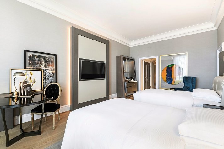 The Ritz-Carlton, Doha - Wohnbeispiel Deluxe Room (Zimmercodierungen UD1, UDM & UL1)