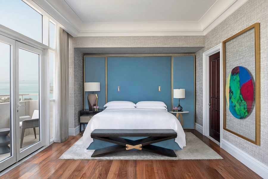 The Ritz-Carlton, Doha - Wohnbeispiel Juniorsuite (Zimmercodierung JB1)