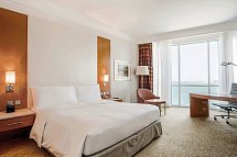 Hilton Doha Hotel - Wohnbeispiel Premium Sea View (Zimmercodierung UMM)