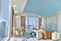Fairmont Doha - Wohnbeispiel One Bedroom Gold Suite City View Balcony (Zimmercodierung WL1)