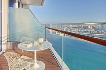 Fairmont Doha - Wohnbeispiel Fairmont Sea View Balcony (Zimmercodierung UD3)