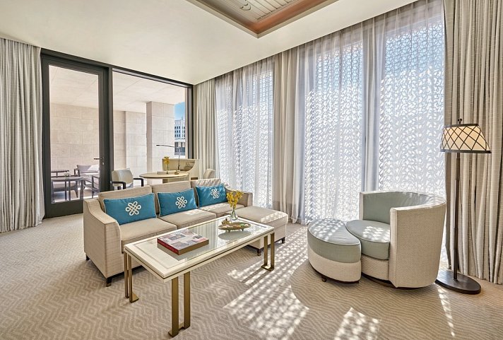 Mandarin Oriental, Doha - Deluxe Suite (Zimmercodierung WB1)
