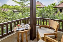 Sakti Garden Resort & Spa - Beispiel Balkon Deluxe Garden (Zimmercodierung UD1)