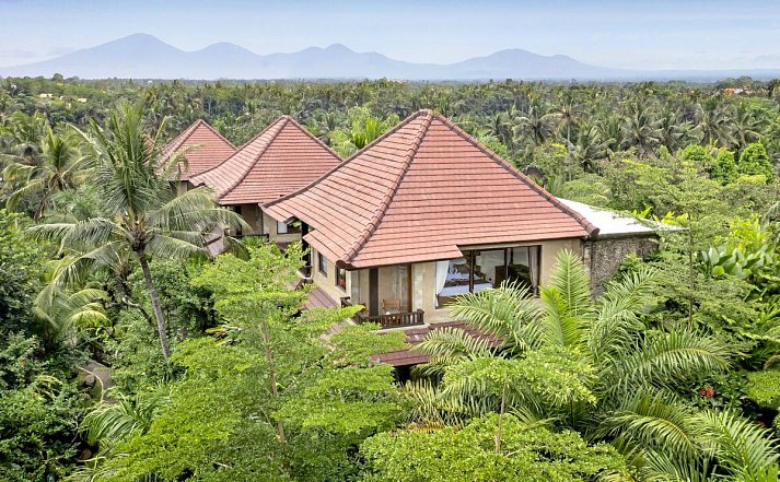 Sakti Garden Resort & Spa - Beispiel Außenansicht Deluxe Garden (Zimmercodierung UD1)