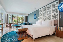 Le Meridien Bali Jimbaran - Wohnbeispiel Aqua Studio Suite Lagoon Access (Zimmercodierung WBQ)