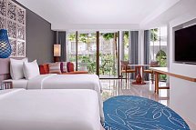 Le Meridien Bali Jimbaran - Wohnbeispiel Aqua Studio Suite Lagoon Access (Zimmercodierung WBQ)