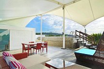 Le Meridien Bali Jimbaran - Beispiel Aussenbereich Aqua Pool Sky Penthouse (Zimmercodierung UB2)