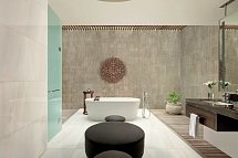 The Anvaya Beach Resort Bali - Beispiel Bad The Anvaya Suite with Pool (Zimmercodierung WB4)