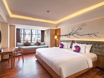 FOX Hotel Jimbaran Beach Bali - Wohnbeispiel Deluxe Shower (Zimmercodierungen UD1 & UD2)