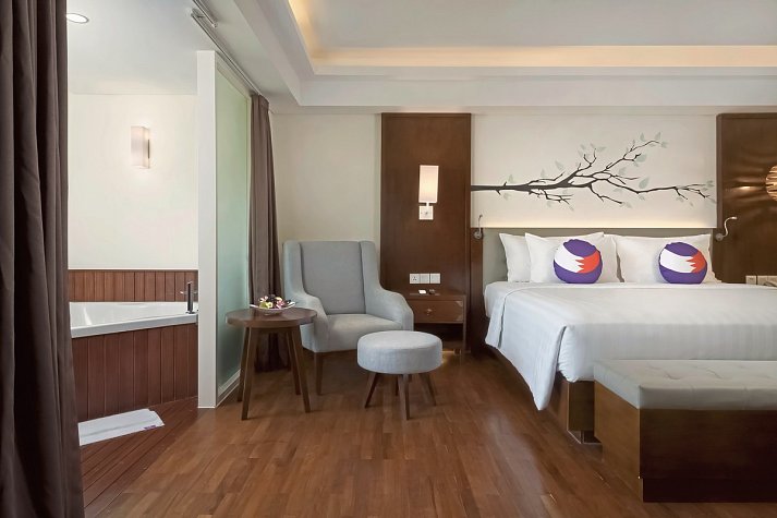 FOX Hotel Jimbaran Beach Bali - Wohnbeispiel Junior Suite (Zimmercodierung JB1)