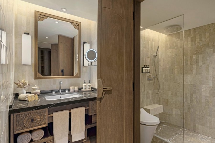 Paradisus by Meliá Bali - Beispiel Bad Premier Garden View (Zimmercodierungen UMG, UM1, ULG & UL1)