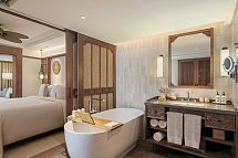 Paradisus by Meliá Bali - Beispiel Bad Junior Suite Garden View (Zimmercodierungen JBG, JB1, JIG, JI1, JLG & JL1)