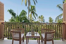 Paradisus by Meliá Bali - Beispiel Balkon Junior Suite Garden View (Zimmercodierungen JBG, JB1, JIG, JI1, JLG & JL1)