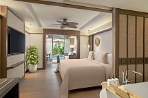 Paradisus by Meliá Bali - Wohnbeispiel Junior Suite Lagoon Access (Zimmercodierungen JBQ, JB2, JIQ, JI2, JLQ & JL2)
