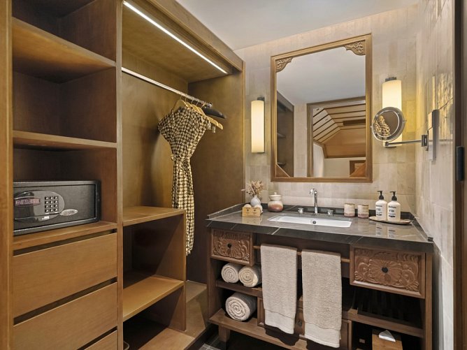 Paradisus by Meliá Bali - Beispiel Bad Suite Duplex (Zimmercodierungen WB1, WB2WI1, WI2, WL1 & WL2)