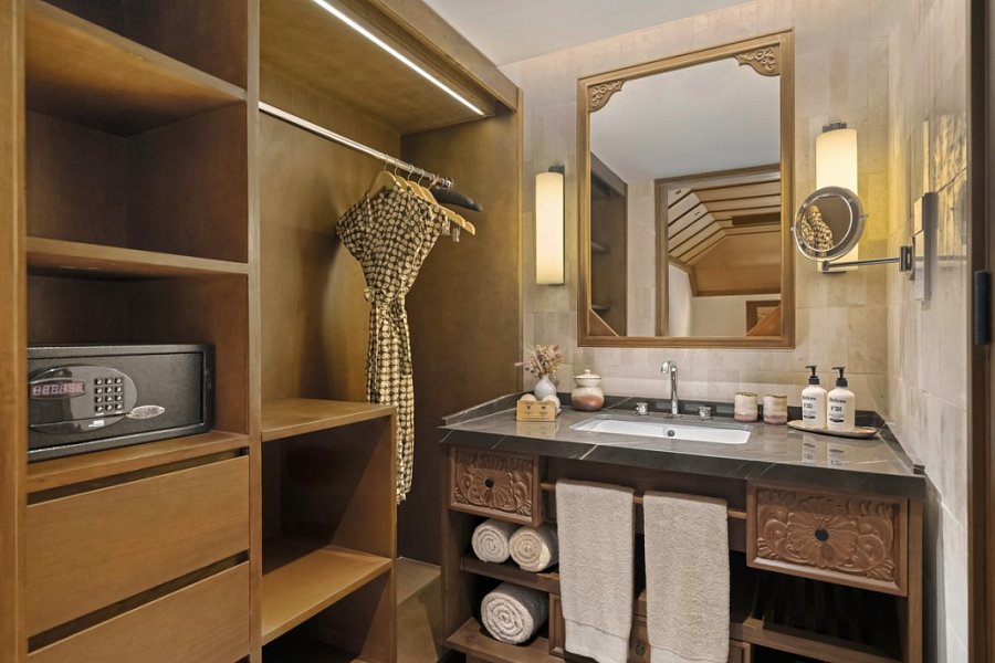 Paradisus by Meliá Bali - Beispiel Bad Suite Duplex (Zimmercodierungen WB1, WB2WI1, WI2, WL1 & WL2)