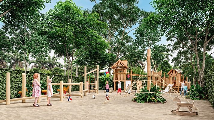 Paradisus by Meliá Bali - Modellbild Spielplatz