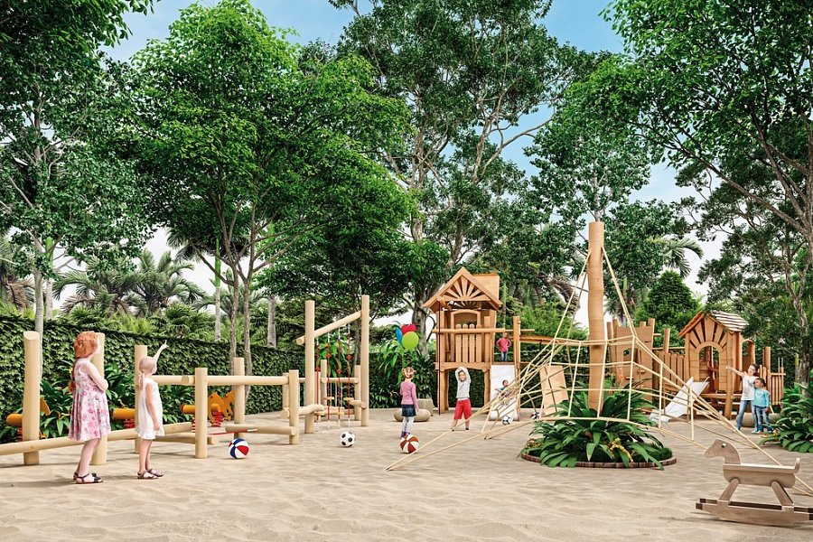 Paradisus by Meliá Bali - Modellbild Spielplatz