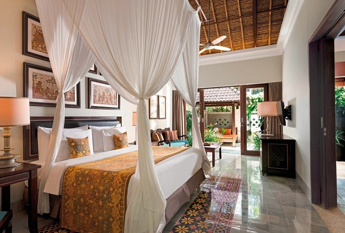 Sudamala Resort Sanur Bali - Wohnbeispiel Deluxe Garden Suite (Zimmercodierung WDG)